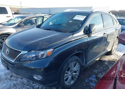 2011 Lexus Rx 450H z USA, uszkodzony, nr VIN JTJBC1BA3B2417421